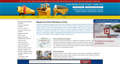 Desktop Screenshot of chinaminingequipment.es