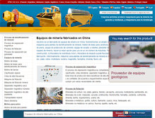 Tablet Screenshot of chinaminingequipment.es